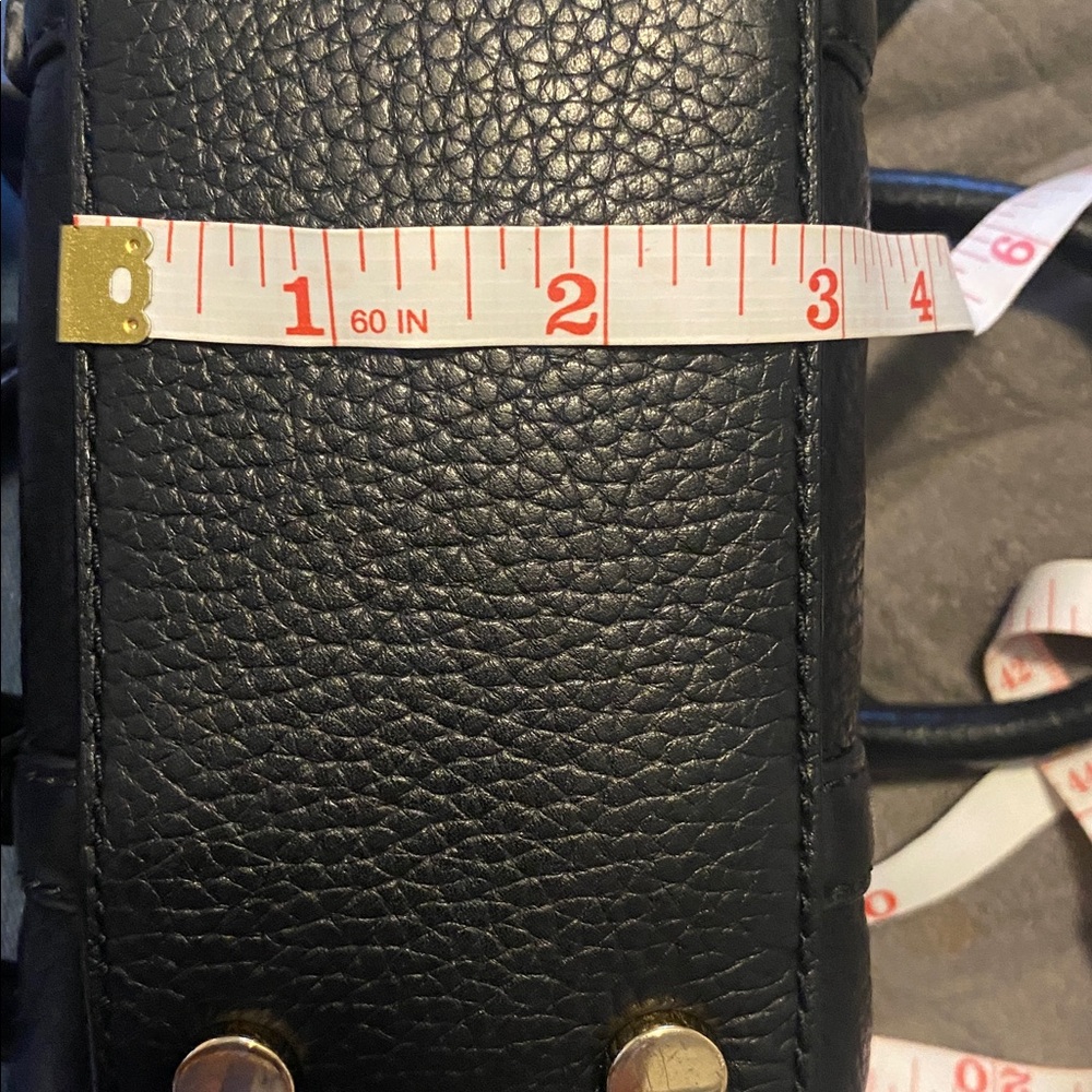 Michael Kors Black Pebbled Leather Mini Bag - Picture 12 of 12